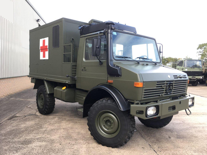 Mercedes Benz Unimog U1300L 4x4 Medical Ambulance