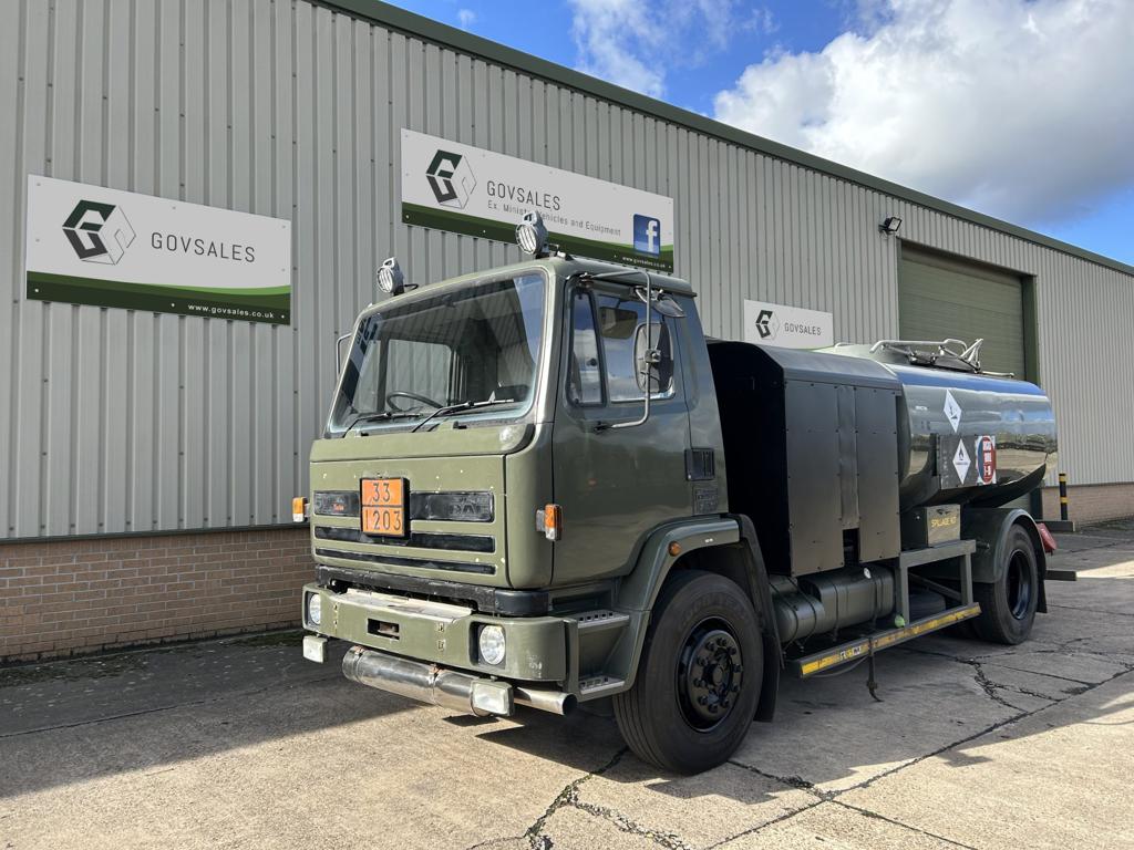 Ex Royal Navy DAF 50/160 4x2 9,000 Litre AVGAS aviation fuel delivery tanker truck