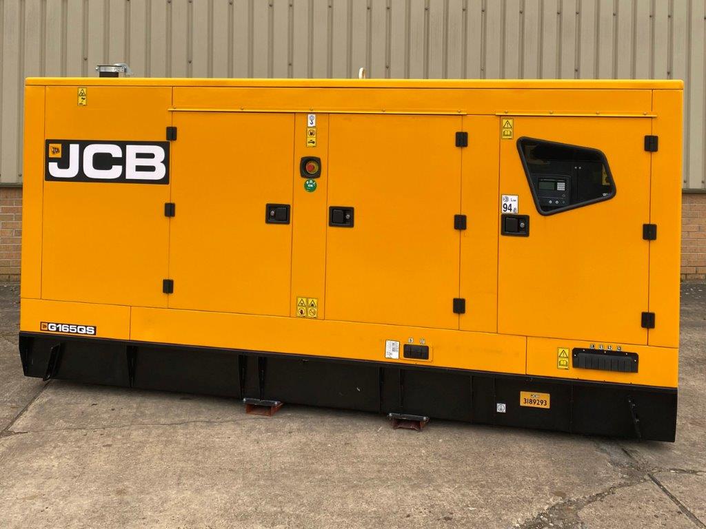 New Unused JCB G165QS Generators