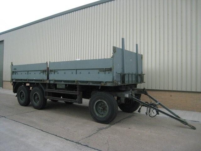 Schmitz tri axle draw bar trailer