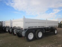 Schmitz tri axle draw bar trailer