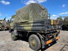 MAN 8.136 4x4 Drop side cargo truck