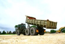Terex 3066 Frame Steer 6x6 Dumper with Drops Body