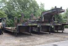 Nicolas 45,000 kg tank transporter trailer