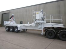 Ekalift container handling trailer