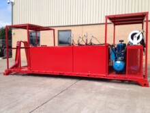 De-mountable (Drops) Skid Lube / Service Station
