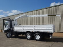 Iveco 260E37 Eurotrakker 6x6 Drop Side Crane Truck