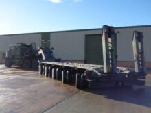 M1000 semi-trailer 40 wheel heavy equipment transporter trailer