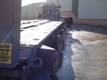 M1000 semi-trailer 40 wheel heavy equipment transporter trailer