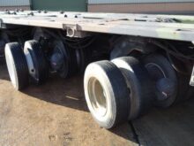 M1000 semi-trailer 40 wheel heavy equipment transporter trailer