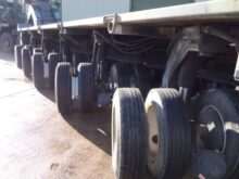 M1000 semi-trailer 40 wheel heavy equipment transporter trailer