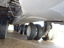 M1000 semi-trailer 40 wheel heavy equipment transporter trailer