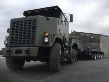 M1000 semi-trailer 40 wheel heavy equipment transporter trailer