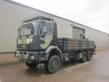 Iveco Eurotrakker 6x6 Cargo With Rear Mounted Crane