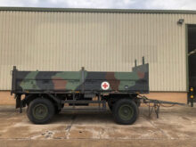 Schmitz 2 Axle Draw Bar Cargo Trailer