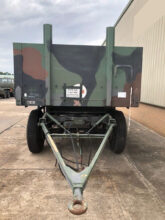 Schmitz 2 Axle Draw Bar Cargo Trailer