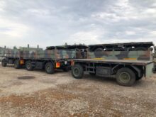 Schmitz 2 Axle Draw Bar Cargo Trailer