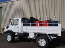 Mercedes Unimog U1300L RHD Service Truck with Winch