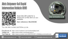 Alvis Unipower 4x4 Rapid Intervention Vehicle RIV