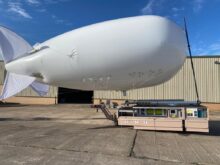 Revivor II Aerostat Surveillance Trailer 1300 Skyhawk camera kit