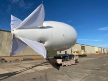 Revivor II Aerostat Surveillance Trailer 1300 Skyhawk camera kit