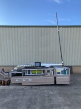 Revivor II Aerostat Surveillance Trailer 1300 Skyhawk camera kit