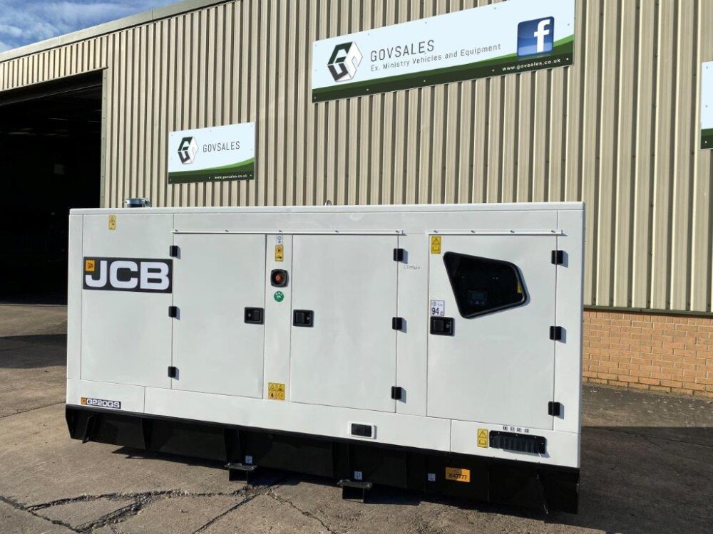 New Unused JCB G220QS Generator