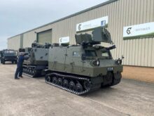 Warthog Armoured All Terrain Repair Recovery Vehicle (RRV)