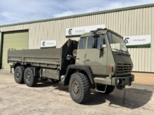 Steyr 1491.320 6x6 Cargo Trucks With Winch