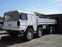 MAN 464 8x8 KAT A1 Cargo Truck With Crane