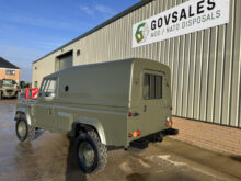 Ex Army Land Rover Wolf rear view