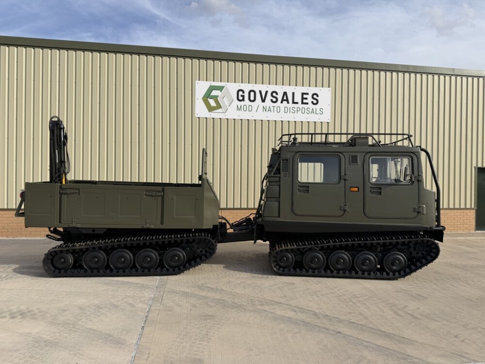 Hagglunds Bv206 Load Carrier with Crane
