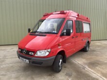 Mercedes Benz Sprinter 416 CDI 4x4 RAV Fire Fighting Vehicle