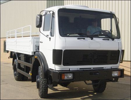 Mercedes 1017 4×4 Drop Side Cargo Truck – 11530