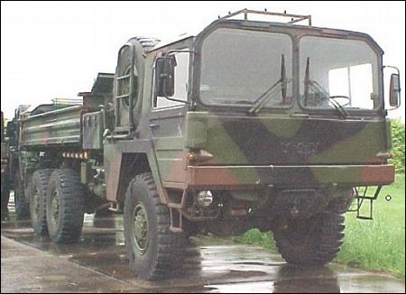 MAN 453 6×6 Tipper Truck – 11545