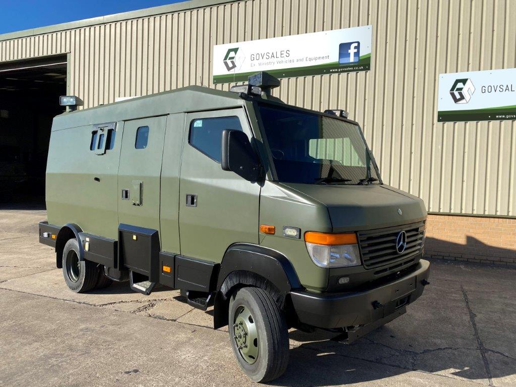 Armoured Mercedes Vario 818D 4×2 Escort Vehicle – 50471