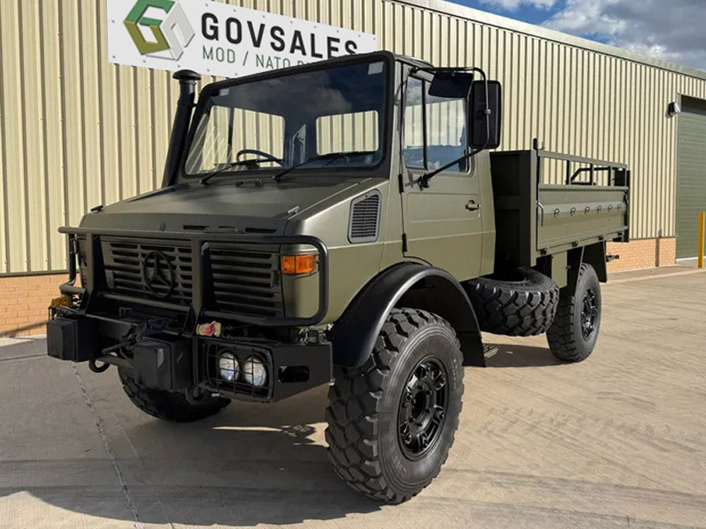 Mercedes Unimog U1300L Turbo RHD with winch – 50207