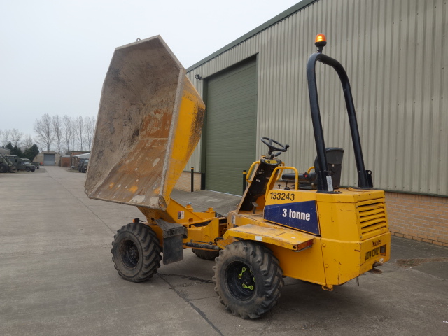 Thwaites 3 ton articulated swivel dumper – 40189