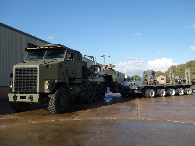 M1000 semi-trailer 40 wheel heavy equipment transporter trailer – 40210