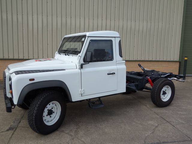 Unused Land Rover 130 RHD Chassis Cab (Armoured ) – 40240