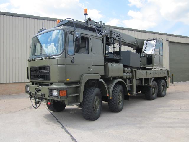 Man 41.372 8×8 crane truck – 33058