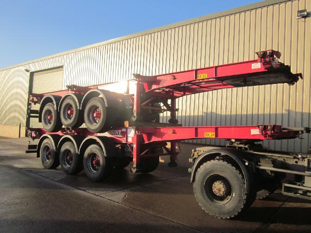 SDC skeleton container trailer – 33036