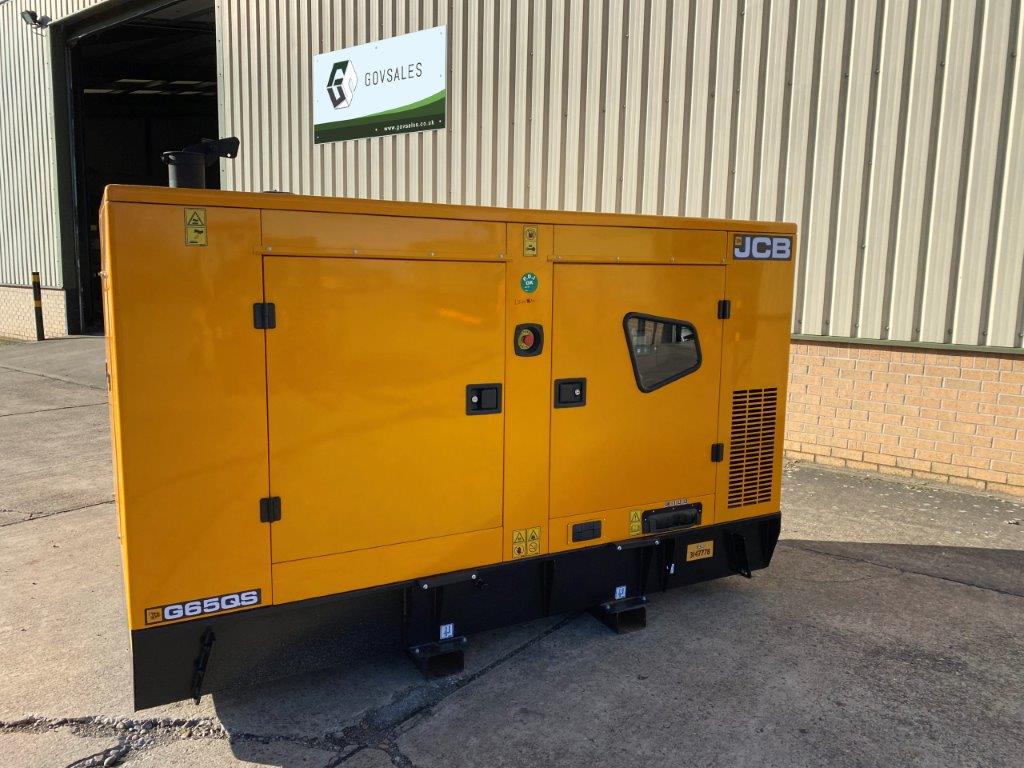 New Unused JCB G65QS Generator – 50468