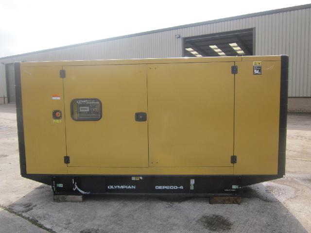 Caterpillar Olympian 200 KVA generator Unused – 40025