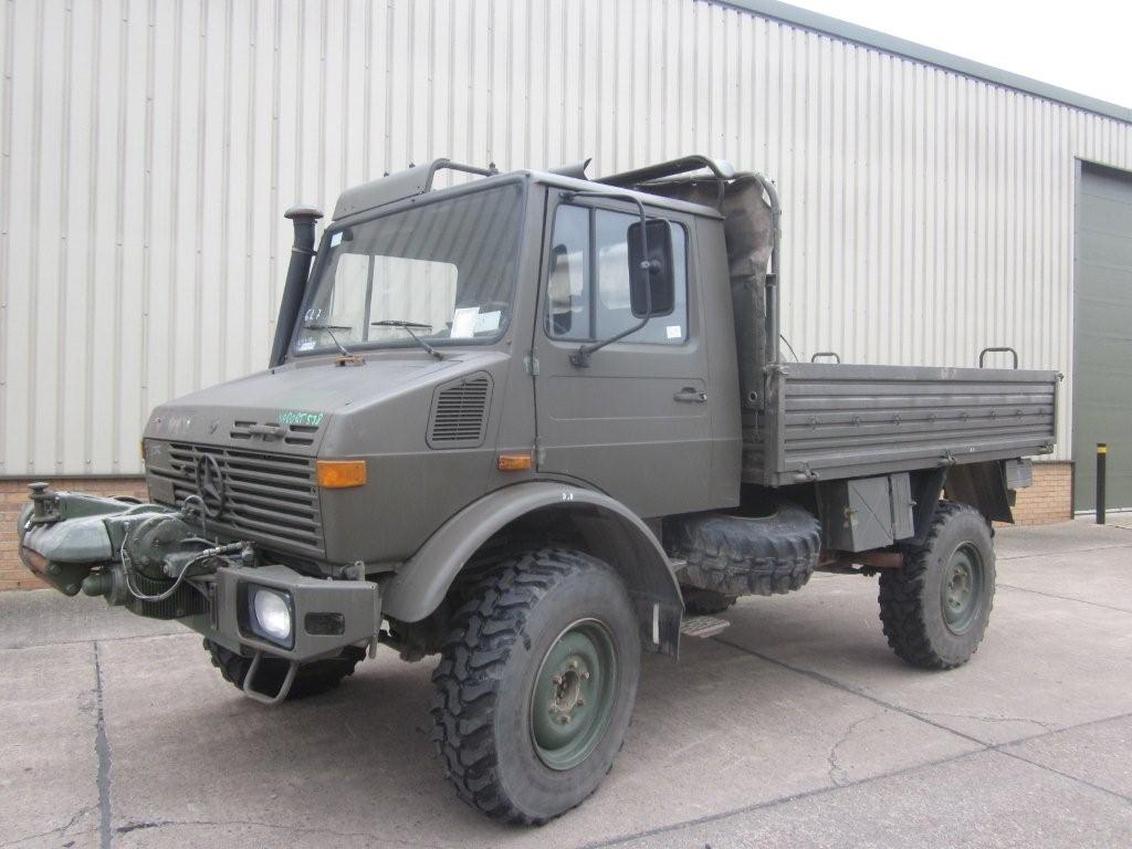 Mercedes unimog U1300L winch truck – 40067