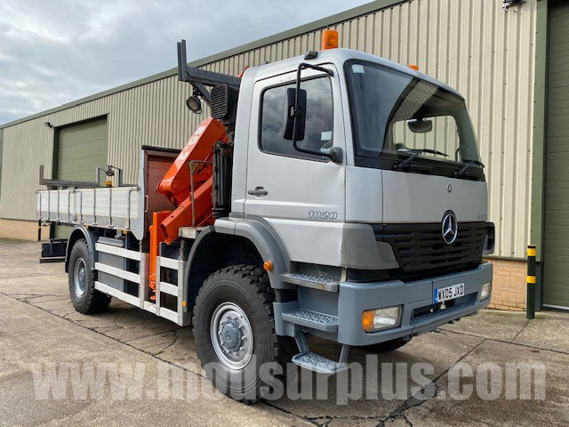 Mercedes Atego 1828 4×4 Crane Truck – 50349