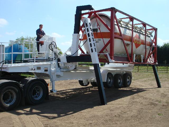 Ekalift container handling trailer – 32992