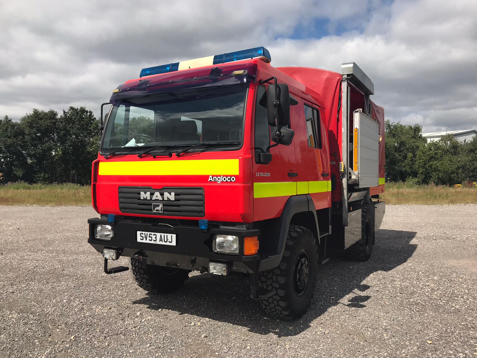 MAN LE 10.220 4×4 Crew Cab Truck (Not a Fire Engine) – 50339