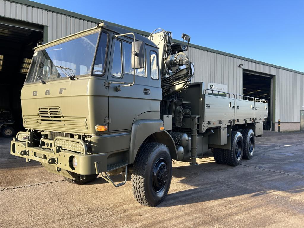 DAF YAZ 2300 6×6 Cargo Truck with Crane – 50530