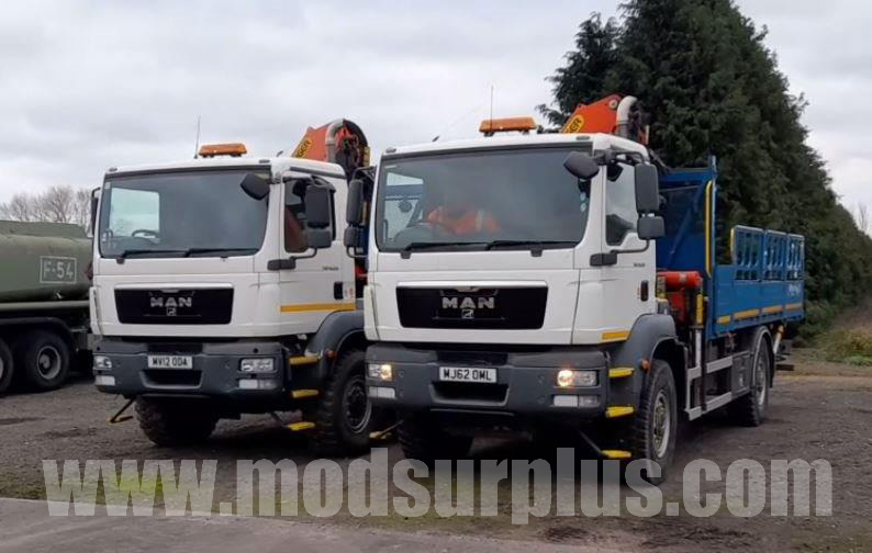 MAN 18.250 4×4 RHD (Automatic) crane truck – 50356
